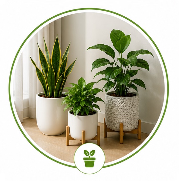 Cây Để Sàn Nhỏ Trang Trí Văn Phòng, Nhà Ở Và Cửa Hàng